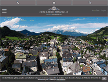 Tablet Screenshot of cumlaudeimmobilia.com